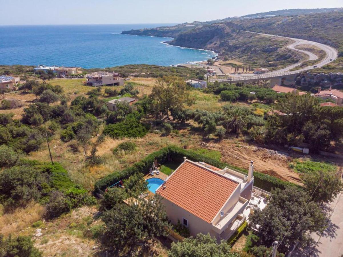 Villa Ellovos With Private Pool Rethymno Exterior foto