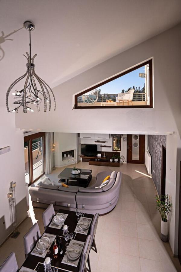 Villa Ellovos With Private Pool Rethymno Exterior foto